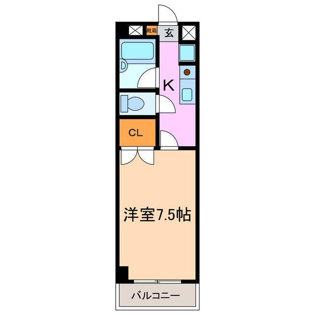 アーバンビル早川の物件間取画像