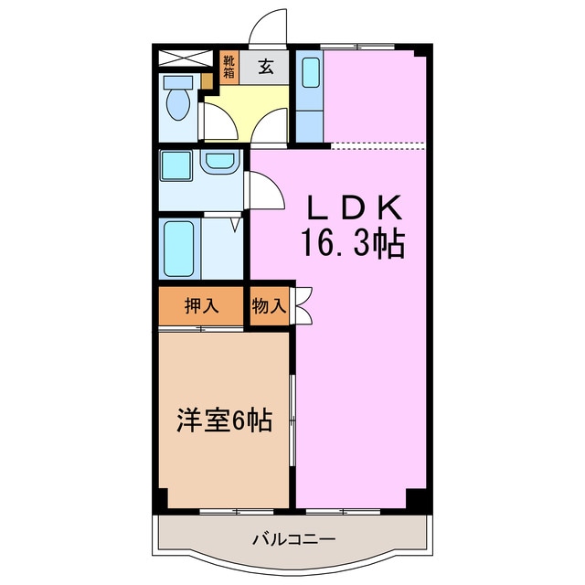 フォレスト赤池の物件間取画像