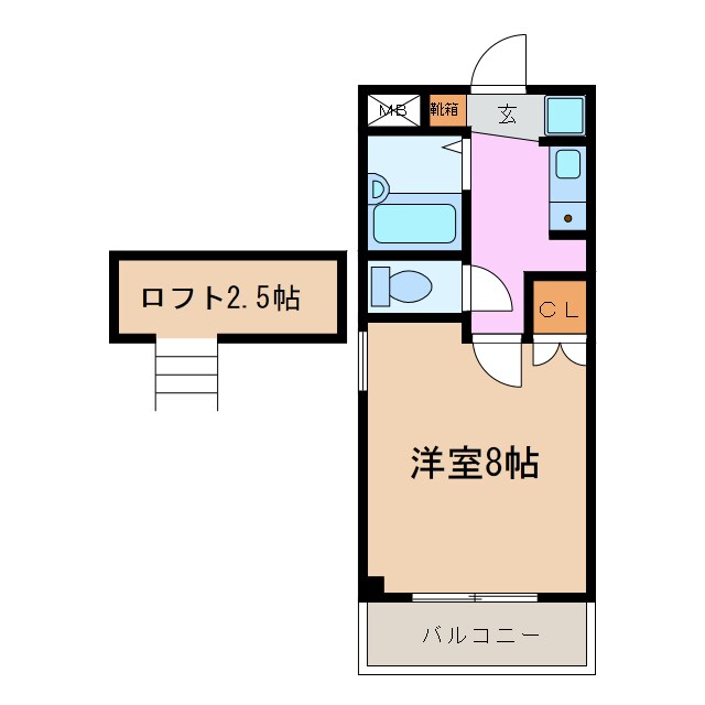 幸希ビルの物件間取画像