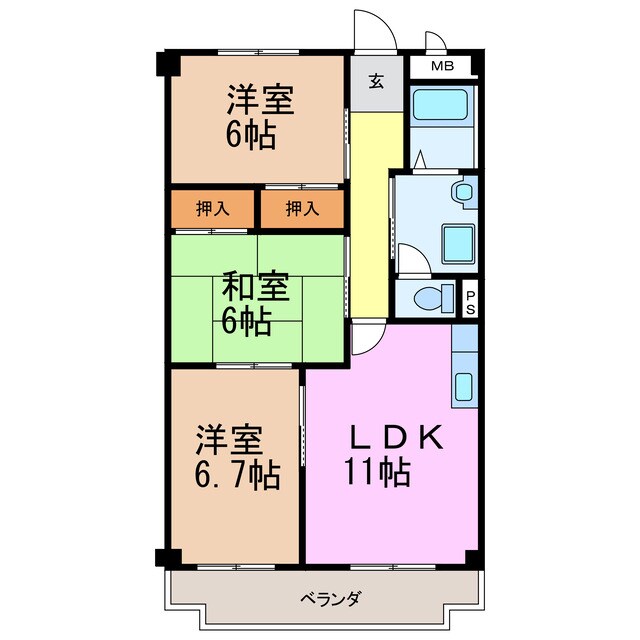 アチーブメント.STの物件間取画像