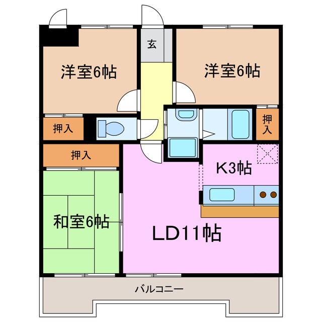 グランドメゾン神ノ倉の物件間取画像