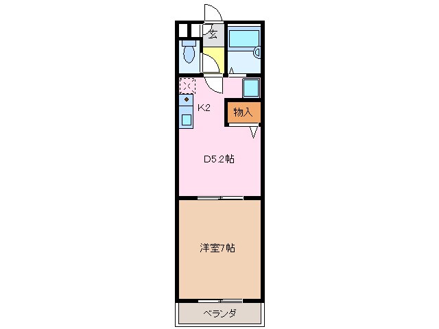 セレニール諸の木の物件間取画像