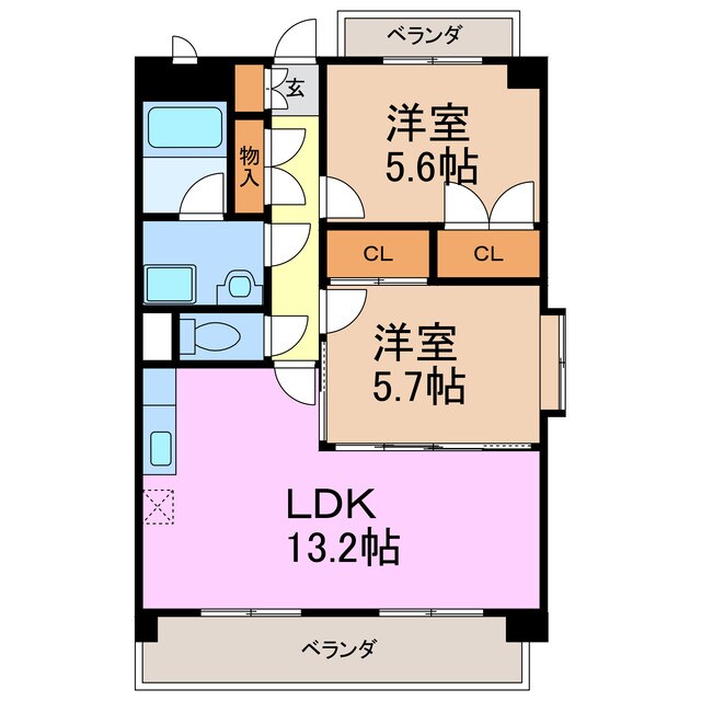 レージュ・センチュリーの物件間取画像