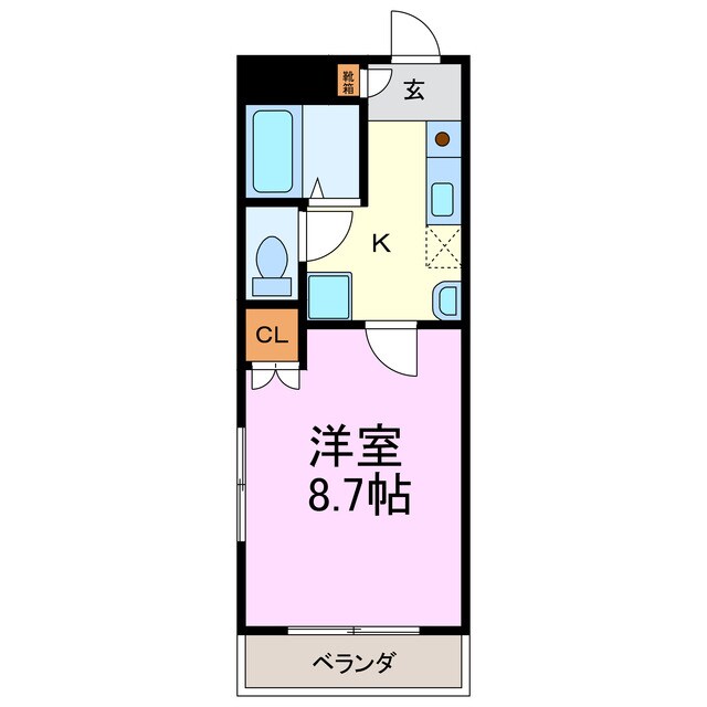 シャトルピーチの物件間取画像