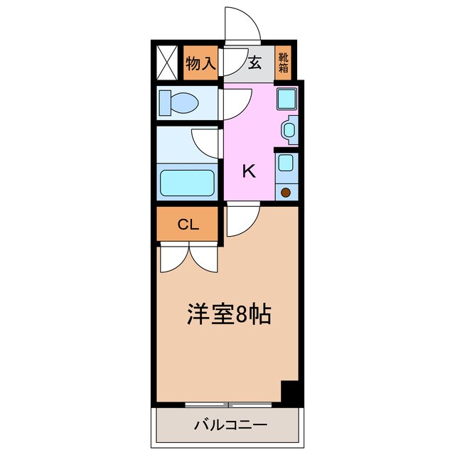 ベル・ステージ竹の山Ⅰの物件間取画像
