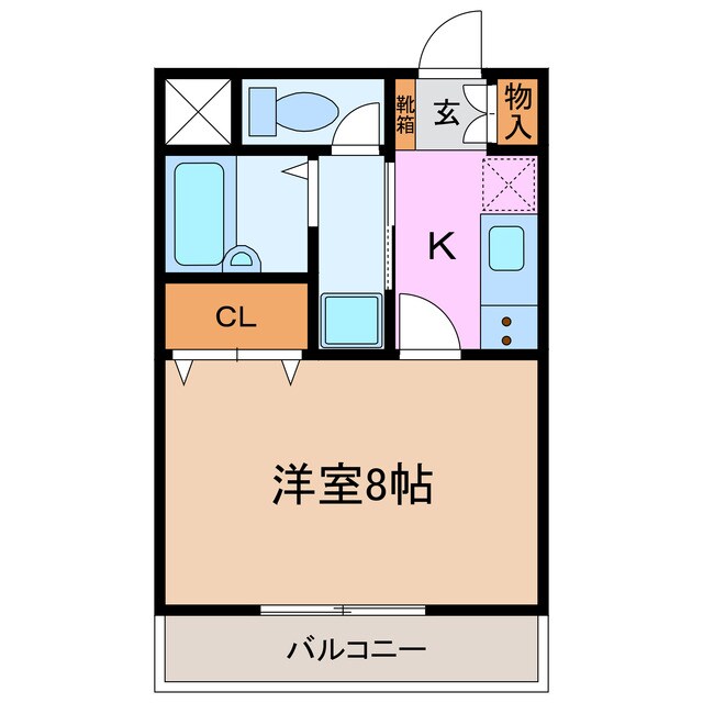 Mikage Heightsの物件間取画像