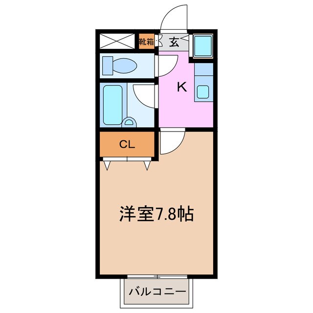 グレイス三好の物件間取画像