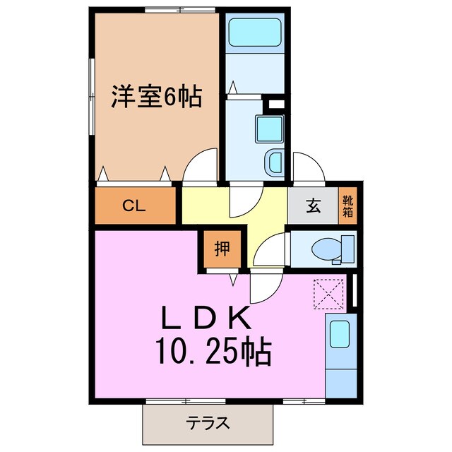 CLASS ONE Nisshinの物件間取画像