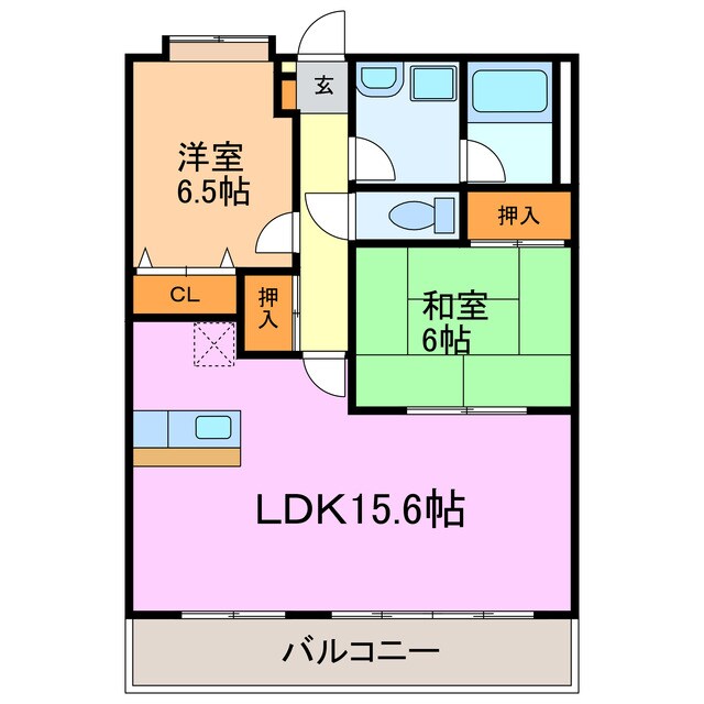 グリーンヒルズ神ノ倉の物件間取画像