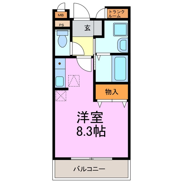 ジュネス大高の物件間取画像