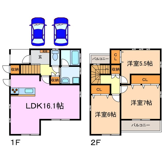 アイフラットの物件間取画像