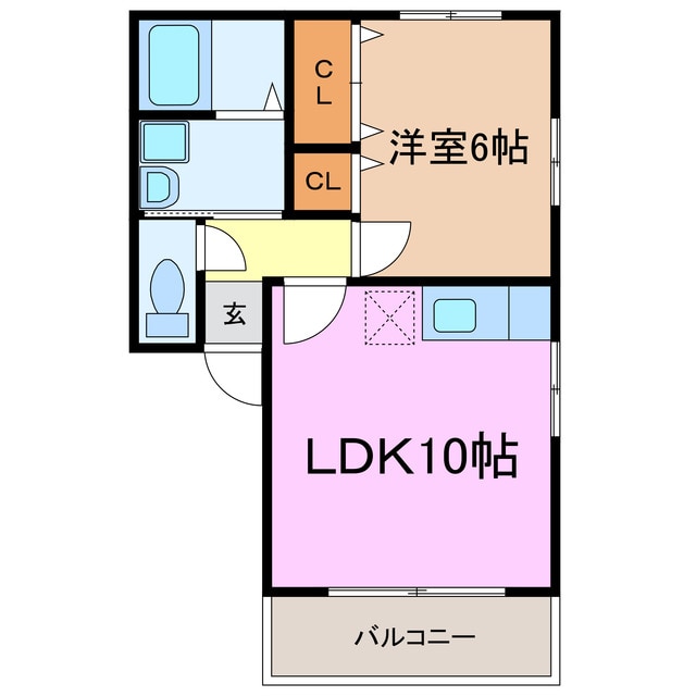 ハイム三好丘の物件間取画像