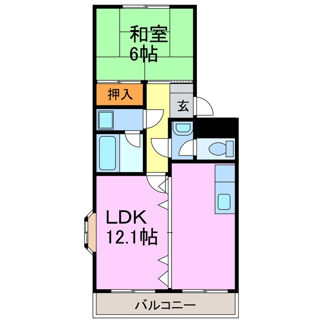 プラーティノの物件間取画像