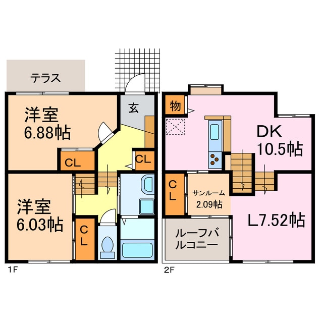 ミハスの物件間取画像