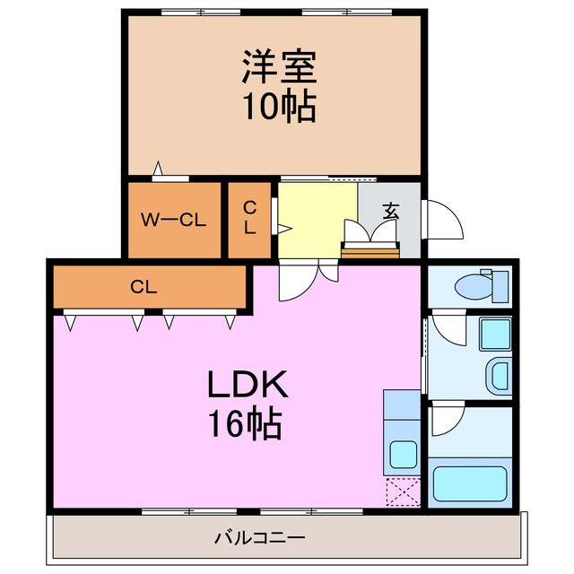 ファミール豊明の物件間取画像
