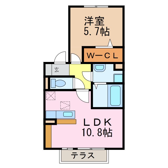 京の物件間取画像