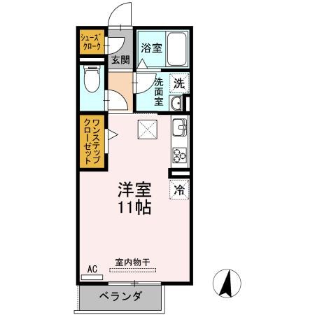 リバーサイドKDの物件間取画像