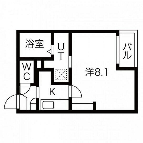 エル前之輪の物件間取画像