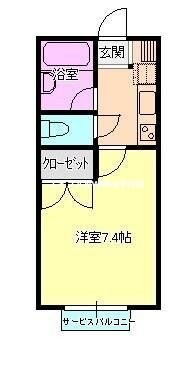 物件間取画像