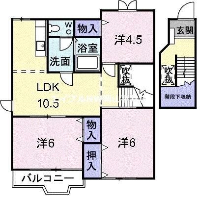 ガーデンハイツの物件間取画像