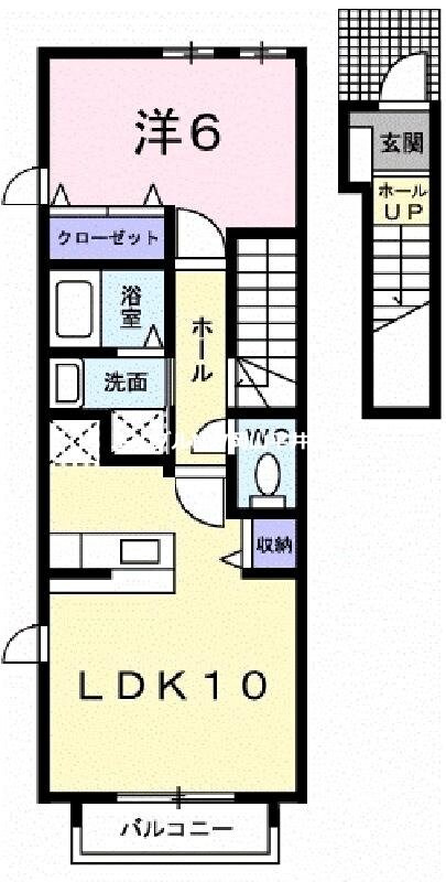 物件間取画像