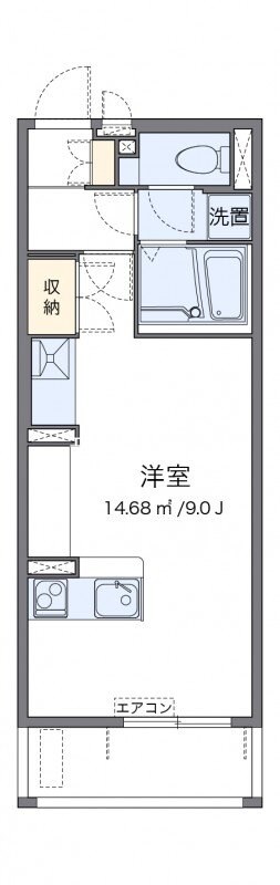 ミランダクラーラの物件間取画像