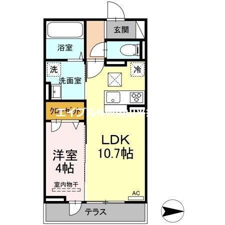 蓮‐Renの物件間取画像