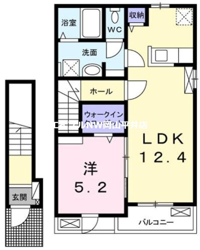 サニーヴィラⅢの物件間取画像