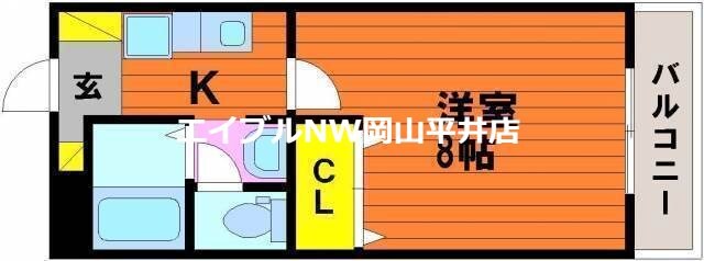 ヴァンテアン東山の物件間取画像