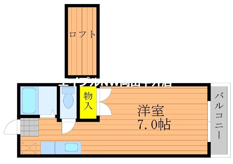 エステートピア山陽の物件間取画像