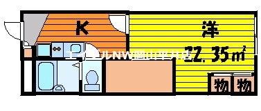 レオパレスシオンの物件間取画像