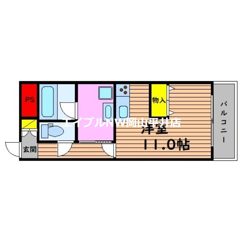 コートシオンの物件間取画像