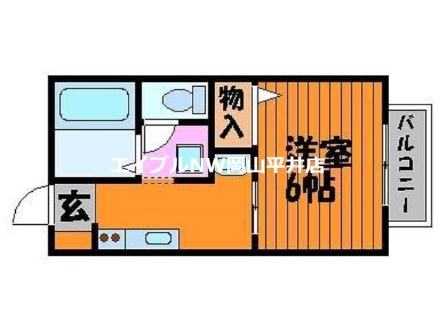 物件間取画像