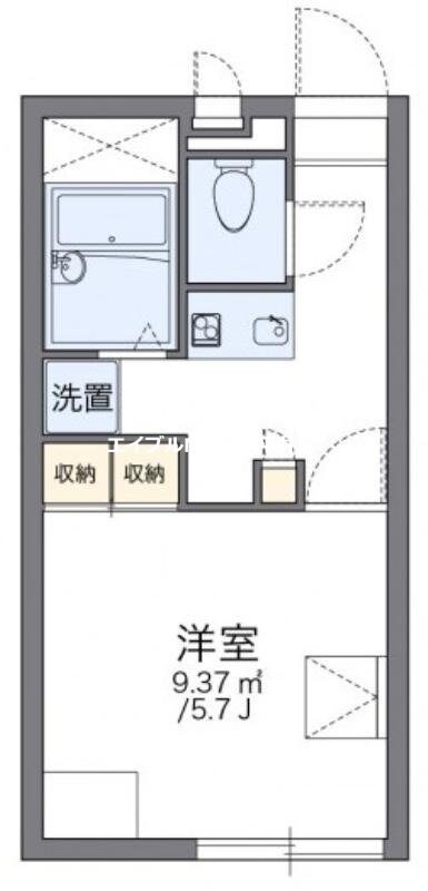 レオパレス大田南館の物件間取画像