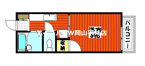 旭東ハイツの物件間取画像