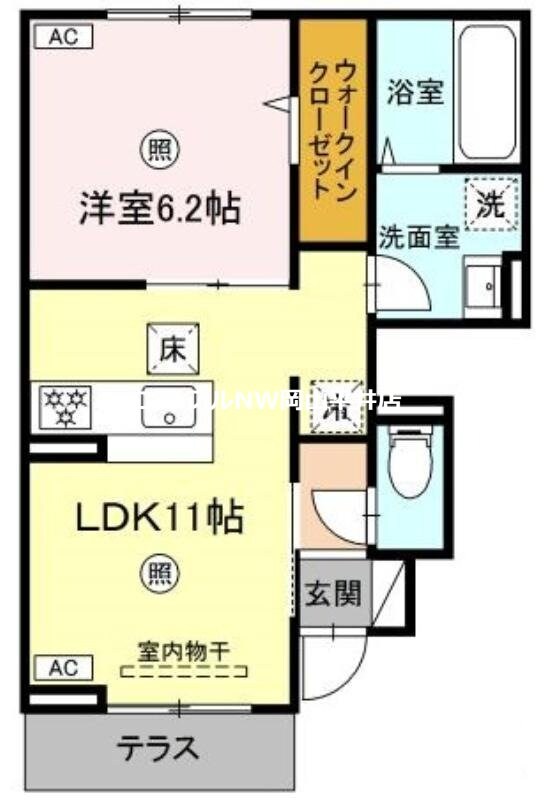 レヴァータの物件間取画像