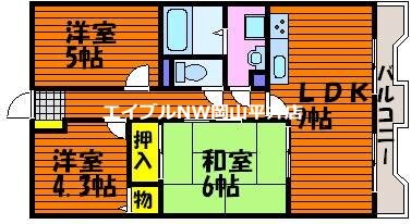 清水マンションの物件間取画像