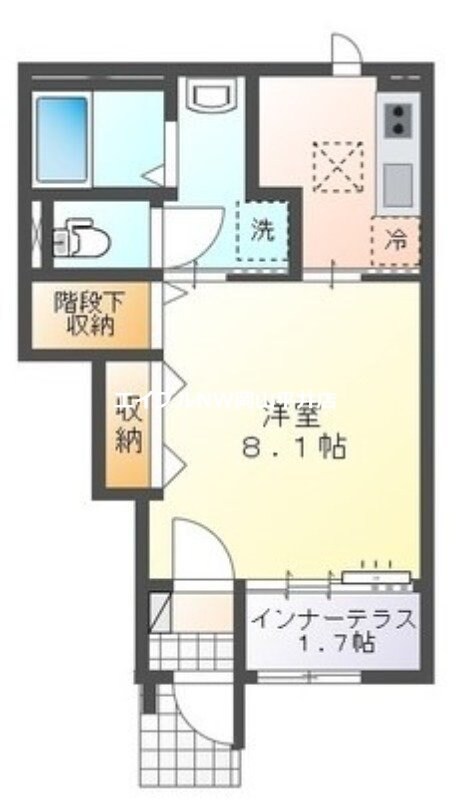 ルミエールⅡの物件間取画像