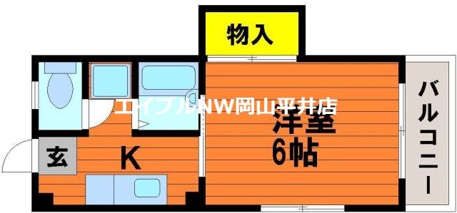 物件間取画像