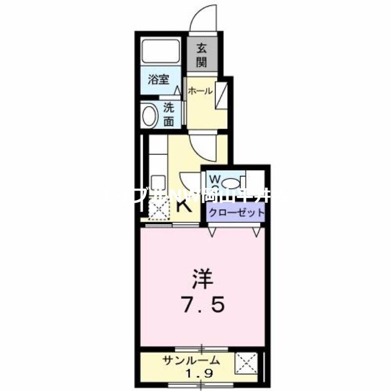 ニューハピネスの物件間取画像