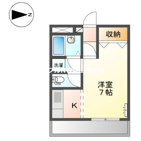 グランディールの物件間取画像