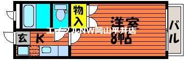 パークハイツの物件間取画像