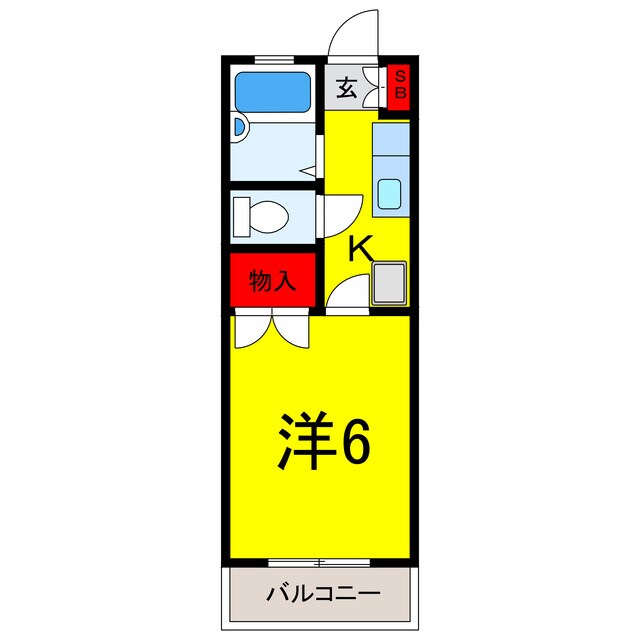 第一わらびハイツの物件間取画像