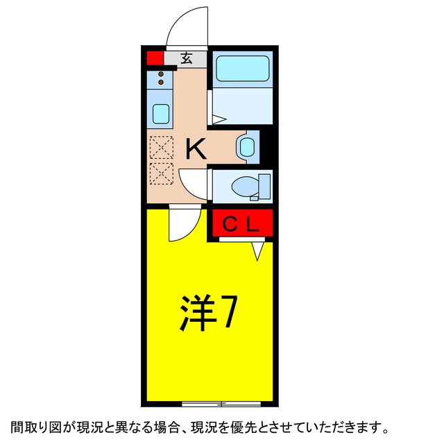 佐倉駅 徒歩14分 1階の物件間取画像