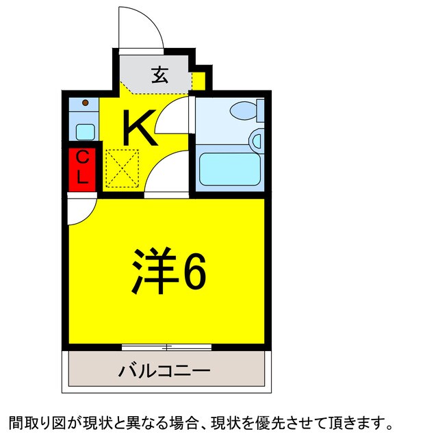キャピタル壱番館の物件間取画像