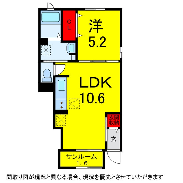 志津駅 徒歩12分 1階の物件間取画像