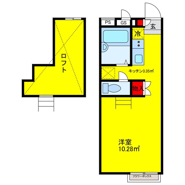 四街道駅 徒歩16分 2階の物件間取画像