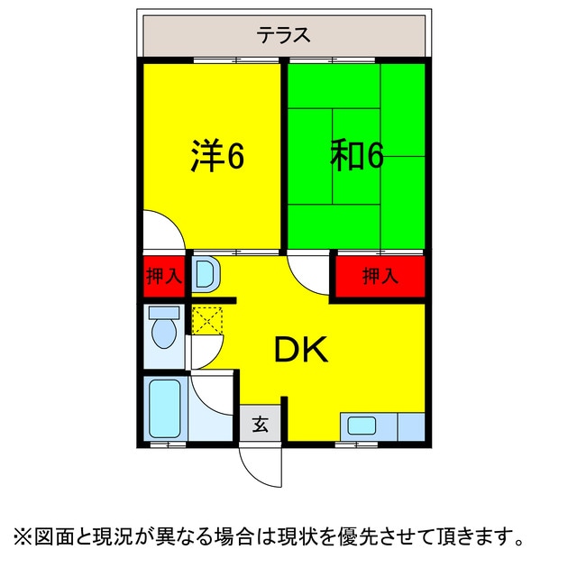 京成臼井駅 徒歩11分 2階の物件間取画像