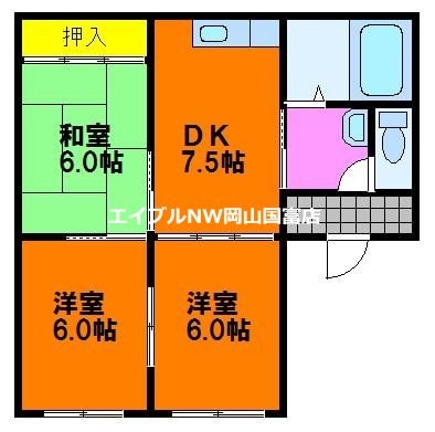 瀬戸駅 徒歩6分 1階の物件間取画像