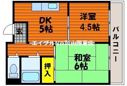 物件間取画像